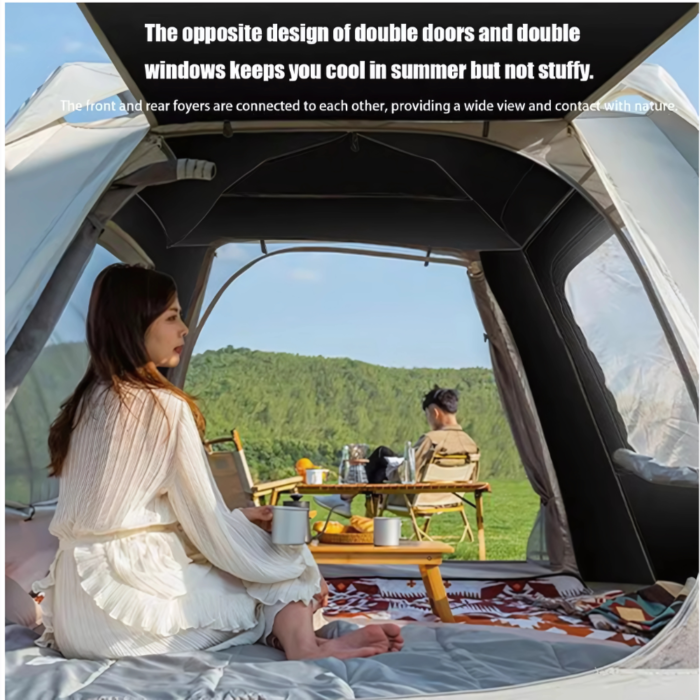 Foldable tent